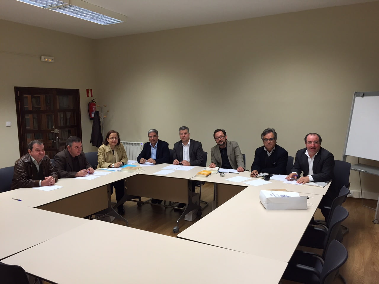 Xunta con representantes de Miranda de l Douro