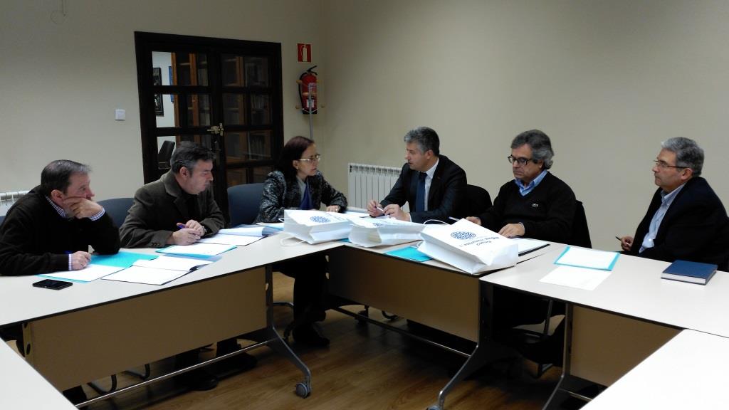 Xunta con representantes de Miranda del Douro