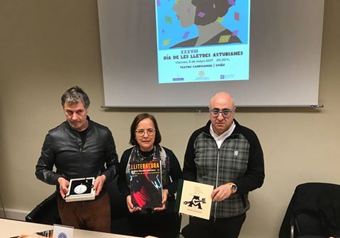 Presentación del actu y materiales del XXXVIII Día de les Lletres Asturianes