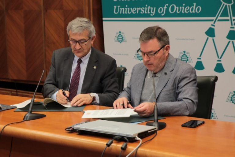 La Universidá d’Uviéu y l’Academia de la Llingua Asturiana roblen un pautu de collaboración