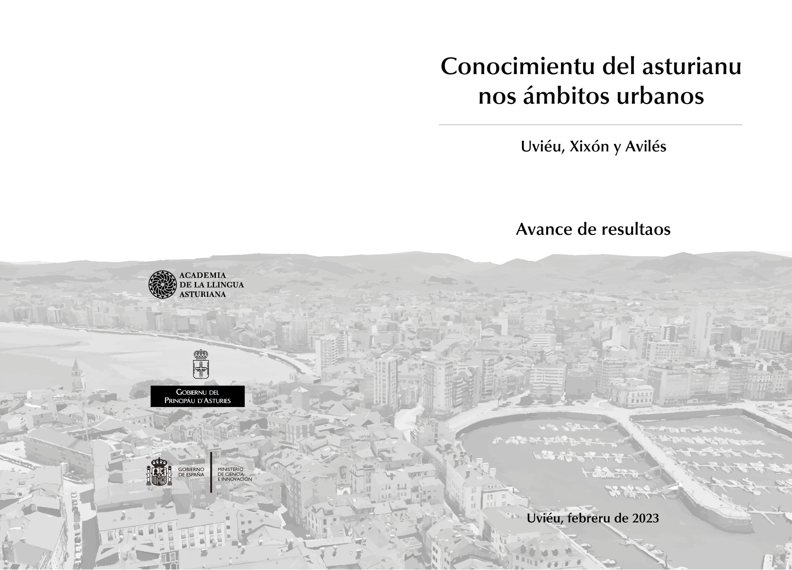 Presentación del avance de resultaos del estudiu «Conocimientu del asturianu nos ámbitos urbanos»