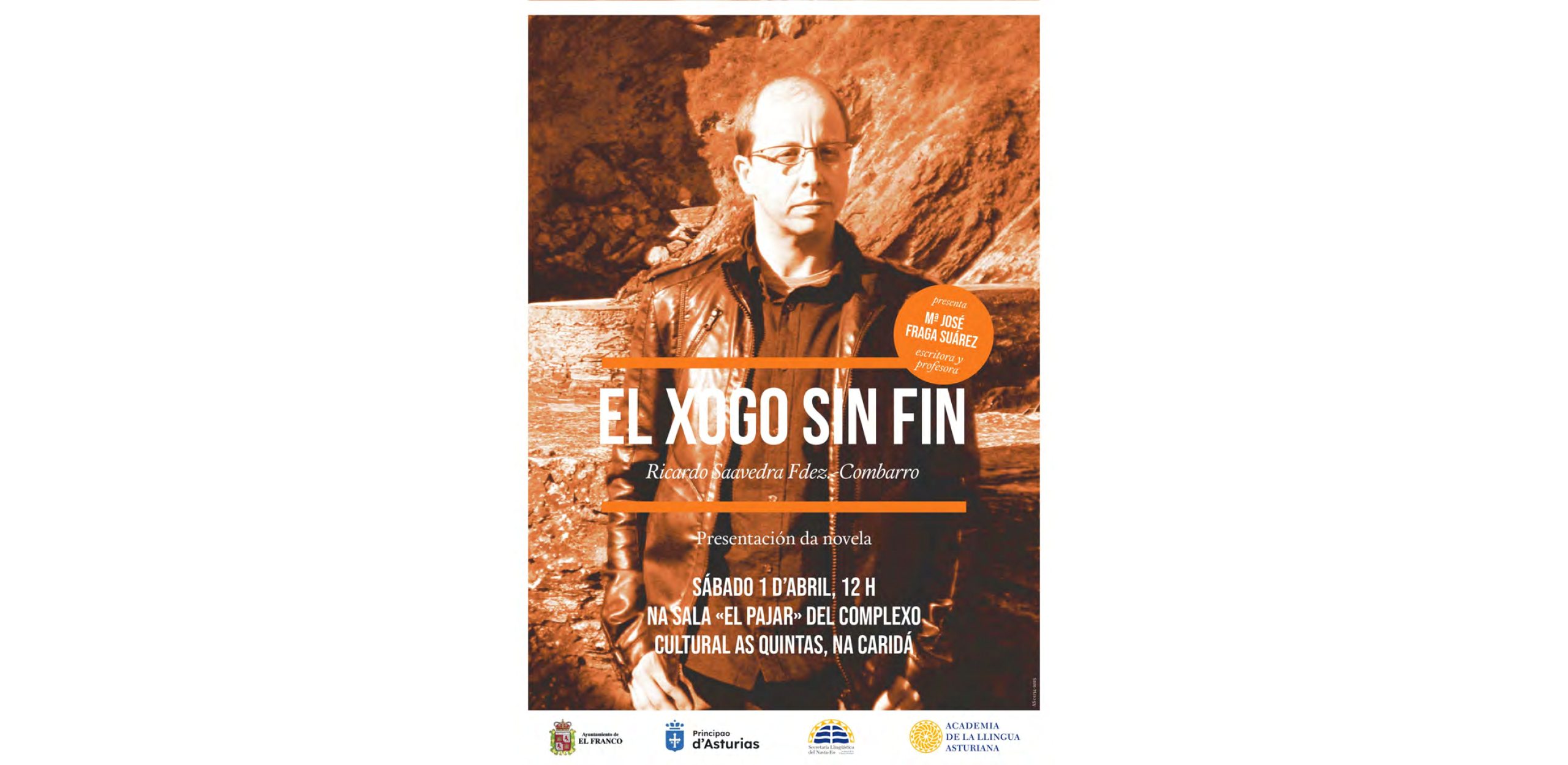 Presentación de «El xogo sin fin» en A Caridá