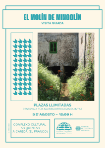 Visita guiada al Molín de Mingolín