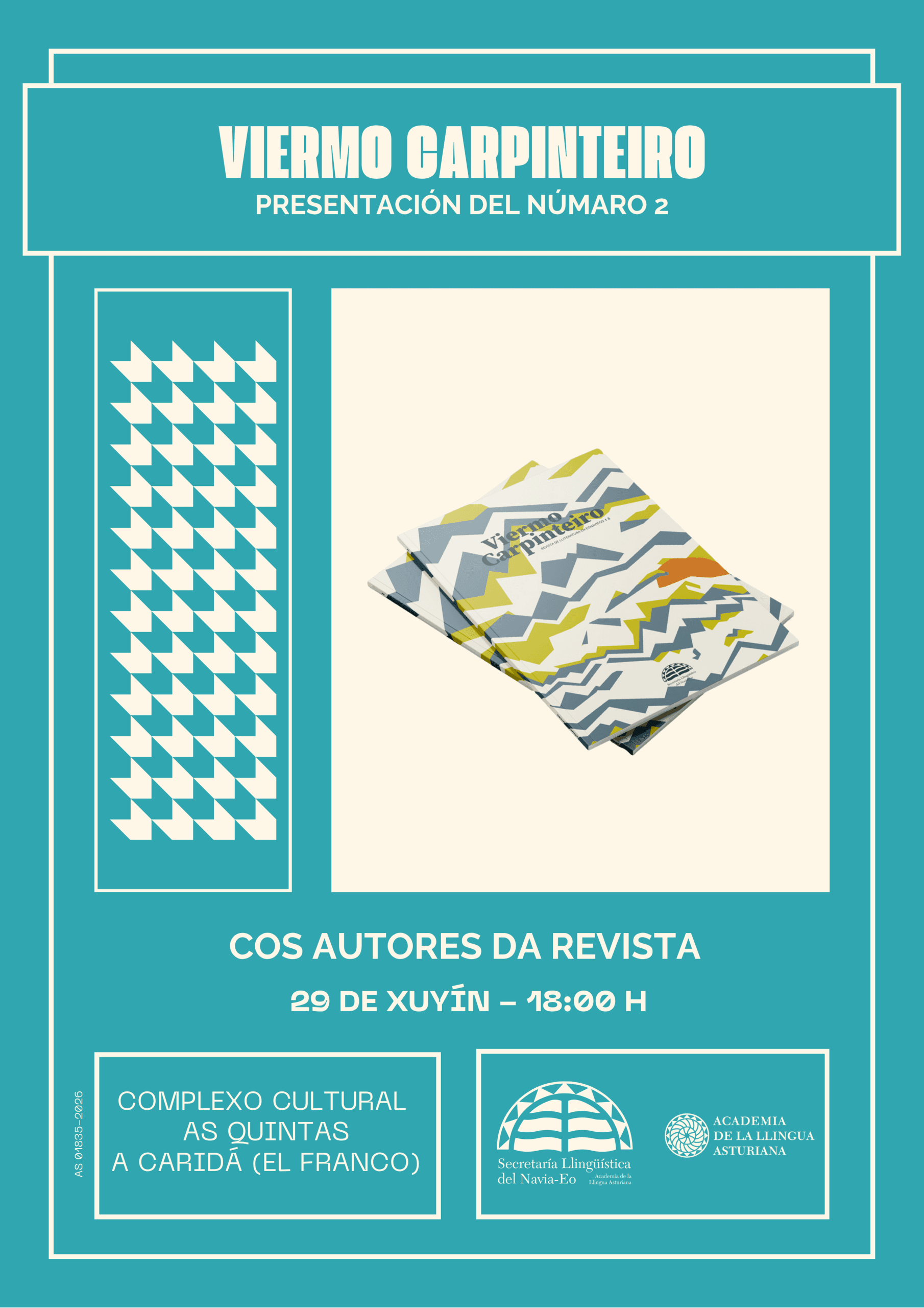 Presentación da revista «Viermo Carpinteiro», númaro 2